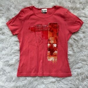 Walt Disney World 2006 vtg Epcot Food and Wine Festival T shirt Size Medium 💕